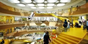 Nuovo headquarter quartier generale dei giochi LEGO a BIllund