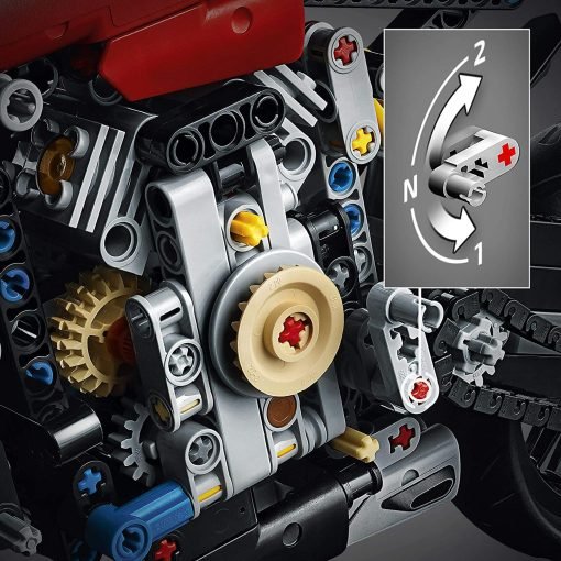 Motore del modello LEGO Technic Ducati Panigale V4 R 42107