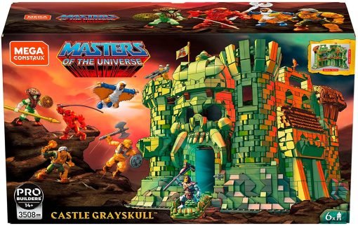Mega Construx Masters of the Universe Castello di Grayskull - con 3508 pezzi - immagine 4