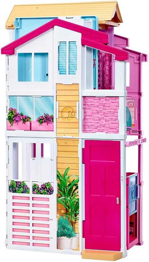 , Barbie la Casa di Malibu per Bambole con Accessori e Colori Vivaci, Giocattolo per Bambini