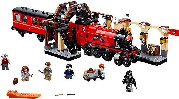 LEGO-Harry-Potter-Hogwarts-Express-75955 Immagine del set montato LEGO Harry Potter Hogwarts Express 75955