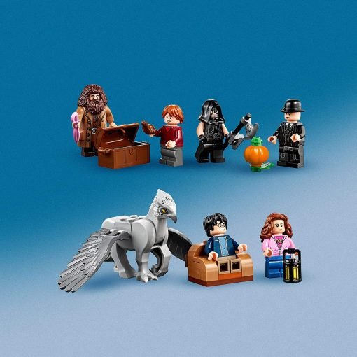 LEGO Harry Potter La Capanna di Hagrid: il salvataggio di Fierobecco 75947 minifigure di Harry Potter Hermione Granger Ron Weasley Hagrid Ministro della Magia Boia e Fierobecco