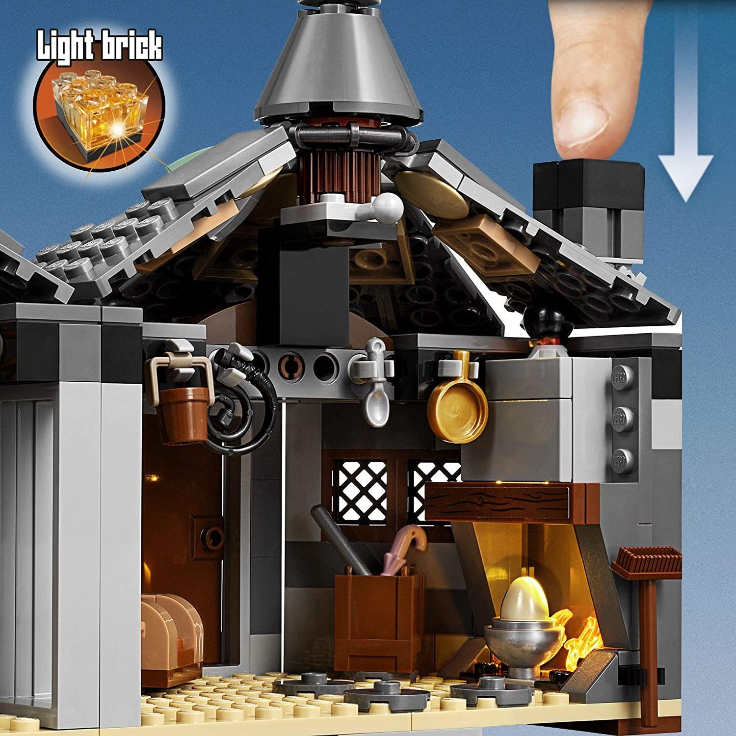 Lego harry online potter casa hagrid