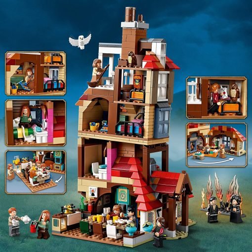 , LEGO Harry Potter Attacco alla tana 75980