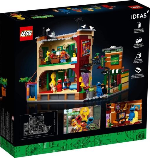 , 21324 LEGO Ideas 123 Sesame Street