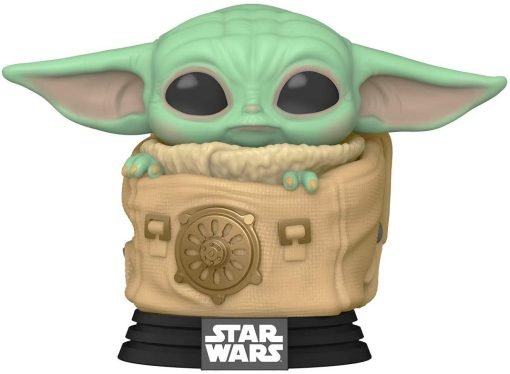 Funko POP! 50963 Star Wars – The Mandalorian – The Child con borsa Immagine della statuina in vinile da collezione con testa oscillante