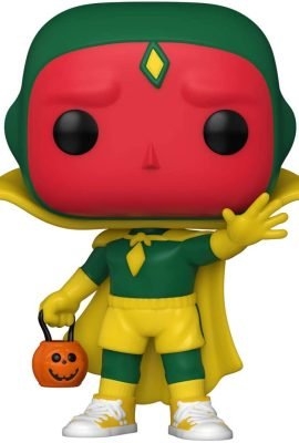 Funko POP! 52045 Marvel – Wandavision – Vision Halloween Immagine della figurina bobblehead in vinile.