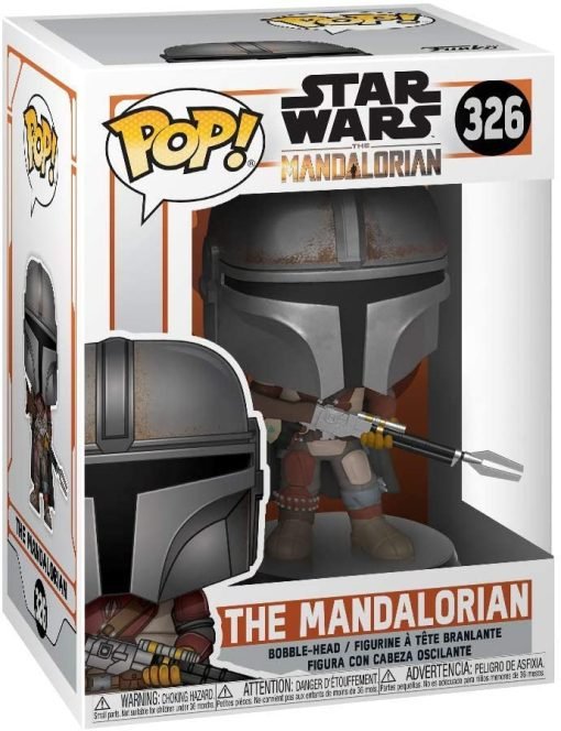 , Funko POP! 42062 Star Wars – The Mandalorian – Il Mandaloriano