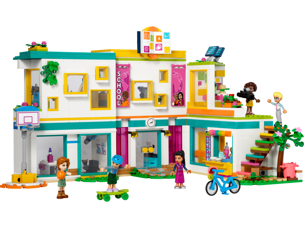 LEGO Friends set 41731 La scuola di Heartlake montato