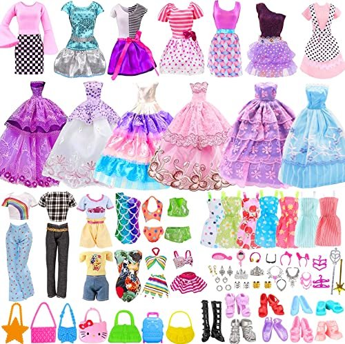 56 Set Abbigliamento e Accessori per Barbie Doll - eZy toyZ Negozio  giocattoli on line