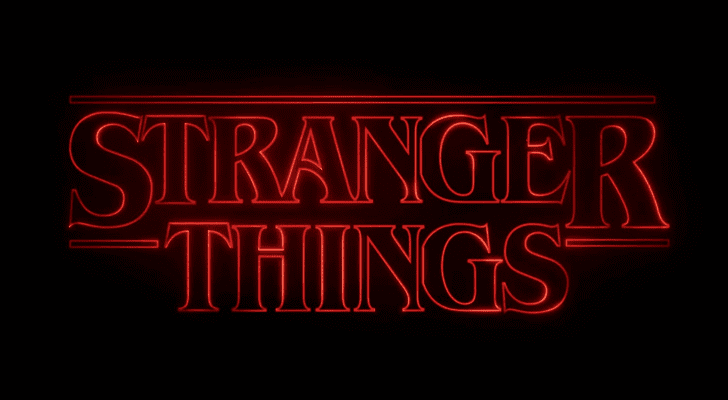 Logo della serie TV Netflix Stranger Things