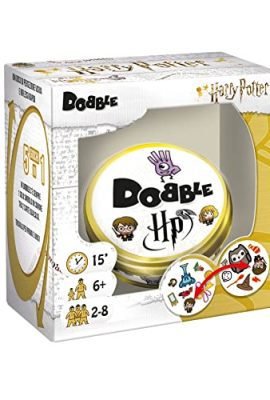 Asmodee - Dobble: Harry Potter - Gioco da Tavolo per Tutta la Famiglia, 5 Party Game per 2-8 Giocatori, 6+ Anni, Edizione in Italiano