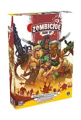 Asmodee - Zombicide: Gear Up - Gioco da Tavolo, 1-6 Giocatori, 14+ Anni, Edizione in Italiano