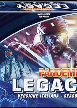 Asmodee, Pandemic Legacy Season 1: Blu, Gioco da Tavolo, 2-4 Giocatori, 13+ Anni, Edizione in Italiano