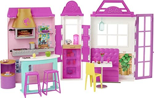 Barbie - Il Ristorante: Playset con oltre 30 accessori da cucina, Bambola  non inclusa - eZy toyZ Negozio giocattoli on line