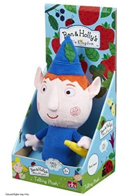 Ben & Little Kingdom Holly 7 "Talking Plush Toy Ben Elf (lingua inglese)