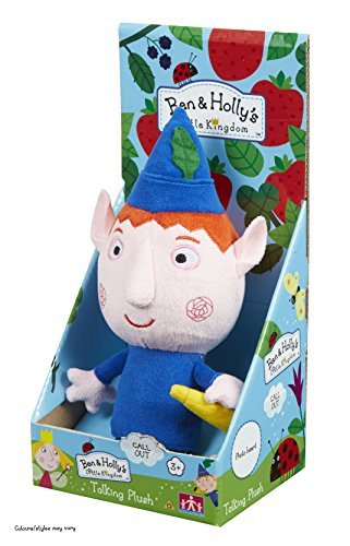 Ben & Little Kingdom Holly 7 "Talking Plush Toy Ben Elf (lingua inglese)