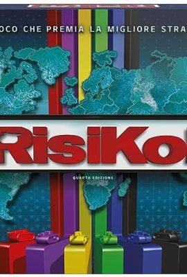 Board Games Editrice Giochi, Risiko Classico Gioco di Società e Strategia per la Famiglia, Dai 3 ai 6 Giocatori, Adatto per Adulti e Bambini da 10 anni in su