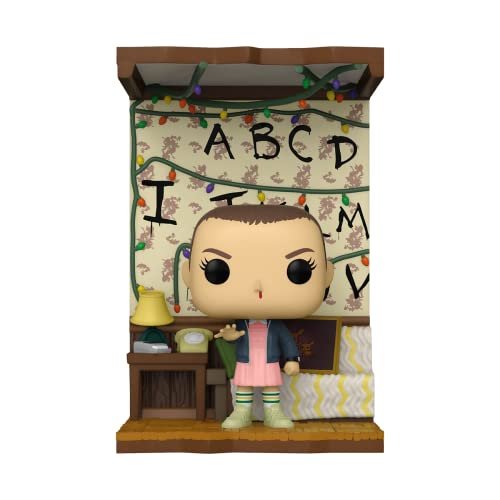 Funko Pop! Deluxe: Stranger Things Build A Scene - Eleven - Undici - Esclusiva Amazon - Figura in Vinile da Collezione - Idea Regalo - Merchandising Ufficiale - Giocattoli per Bambini e Adulti
