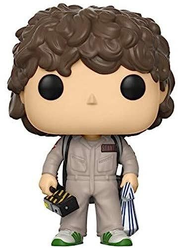 Funko Pop! Vinyl Figure Stranger Things - Ghostbuster Dustin Henderson - Stranger Things + Ghostbusters - Figura in Vinile da Collezione - Idea Regalo - Merchandising Ufficiale - TV Fans