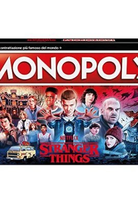 Hasbro Gaming Monopoly Stranger Things Gioco da Tavolo per Adulti e Ragazzi dai 14 Anni in su, Multicolore, 41 x 400 x 267 mm (Lingua Italiana)