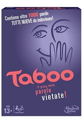 Hasbro Taboo (Gioco in Scatola Gaming, Versione in Italiano) Per Quattro O Più Giocatori Da 13 Anni In Su