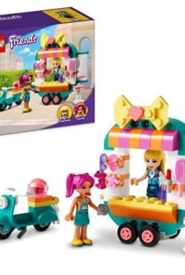 LEGO 41719 Friends Boutique di Moda Mobile, con Motorino Elettrico, Parrucchiere e Accessori per Mini Bamboline, Giochi per Bambini dai 6 Anni