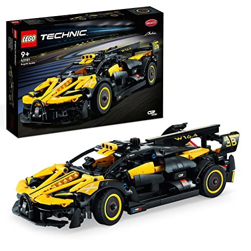 LEGO 42151 Technic Bugatti Bolide, Kit di Costruzione Macchina Giocattolo, Modellino Auto Supercar, Giochi per Bambini, Ragazzi e Ragazze,Idee Regalo da Collezione