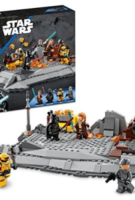 LEGO 75334 Star Wars Obi-Wan Kenobi Vs. Darth Vader, Modellino Da Costruire, Minifigure Di Tala Durith Con Pistola Giocattolo Blaster E Spade Laser, A Partire Da 8 Anni