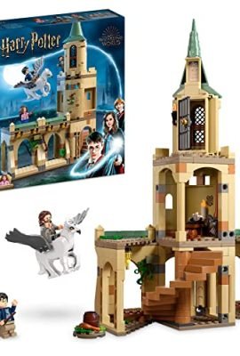 LEGO 76401 Harry Potter Cortile di Hogwarts: il Salvataggio di Sirius, Set Modulare del Castello Giocattolo con 3 Minifigure e l’Ippogrifo Fierobecco, Giochi per Bambini e Bambine da 8 Anni in su