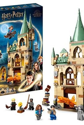 LEGO 76413 Harry Potter Hogwarts: la Stanza delle Necessità, Castello Giocattolo per Bambini e Bambine con Serpente di Fuoco Trasformabile, Set Costruzione Modulare da i Doni della Morte