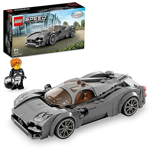 LEGO 76915 Speed Champions Pagani Utopia, Kit Modellino di Auto da Costruire di Hypercar Italiana, Macchina Giocattolo da Collezione, Set Serie 2023