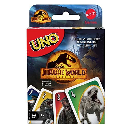 Mattel Games - UNO Versione Jurassic World Dominion - eZy toyZ Negozio  giocattoli on line