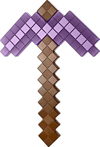 Minecraft - Piccone Incantato, Accessorio da Collezione, Giocattolo per Bambini 6+ Anni, HFF60