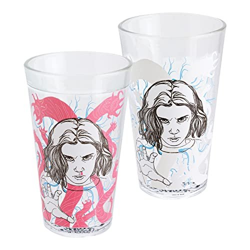 Paladone Stranger Things Eleven - Bicchiere da bere | Cambia colore Tazza Horror Movie Merchandise, multicolore (PP9886ST)