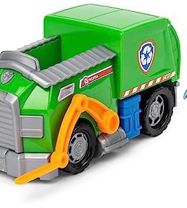 Paw Patrol | Camion per la Raccolta di rifiuti riciclabili di Rocky | Veicolo e Personaggio Rocky | Giochi Bambini dai 3 Anni in su