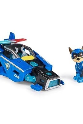 Paw Patrol, Veicolo della Polizia di Chase Tematizzato Super Film, con Luci e Suoni, Giochi Bambini e Bambine, 3+ Anni