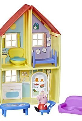 Peppa Pig Pep PEPPAS Family House PLAYSET, Multicolore, F2167FF2