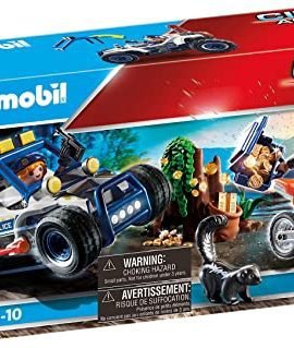 Playmobil City Action 70570, Quad della Polizia con Ladro, dai 4 ai 10 Anni