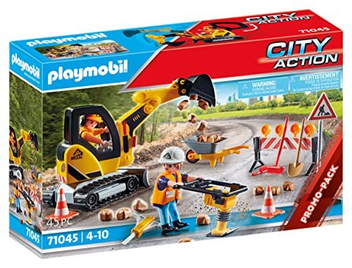 PLAYMOBIL Promo Pack 71045 Cantiere Stradale
