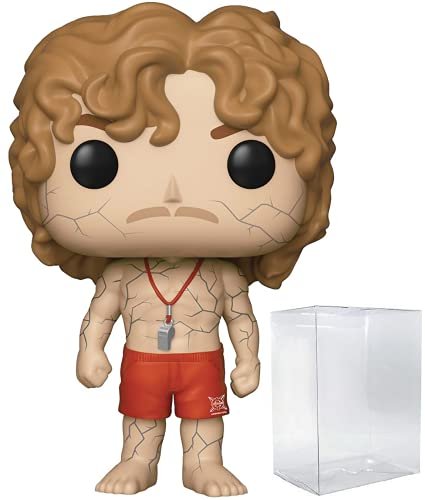 POP Stranger Things - Figura in vinile di Billy [Lifeguard Billy] Funko Pop! (rilegata con custodia protettiva compatibile con Pop Box), multicolore, 9,5 cm