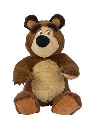 'Simba 109301034 " Masha e Orso Bean Bag Orso, 20 cm