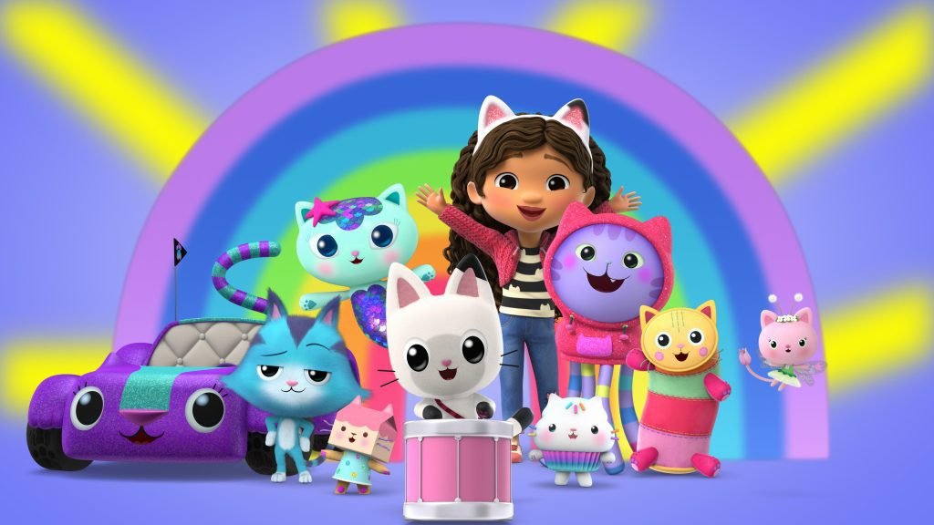 Gabby's Dollhouse immagine della copertina della serie TV Netflix