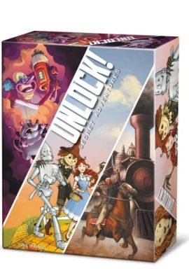 Asmodee - Unlock! Secret Adventures, Escape Room in un Gioco da Tavolo, 1-6 Giocatori, 10+ Anni, Edizione in Italiano