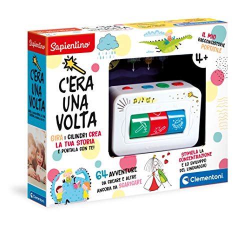 Clementoni Sapientino-C'era Una Volta Racconta Storie Interattivo, Multicolore, 17410, 4-6 anni