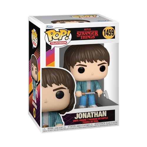 Funko Pop! TV: Stranger Things - Jonathan Byers With Golf Club - Figura in Vinile da Collezione - Idea Regalo - Merchandising Ufficiale - Giocattoli per Bambini e Adulti - TV Fans