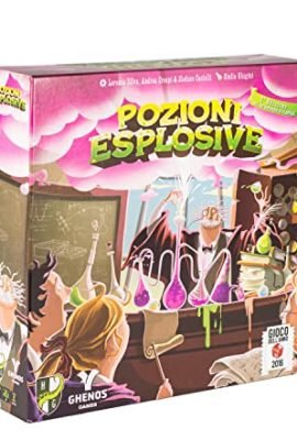 Ghenos Games - GHE093 - Pozioni Esplosive, 2A Edizione, Gioco da Tavolo, 2-4 giocatori