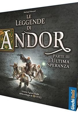 Giochi Uniti - Leggende di Andor: L'Ultima Speranza, Espanisone per Le Leggende di Andor, Gioco da tavolo, Edizione italiana, GU608