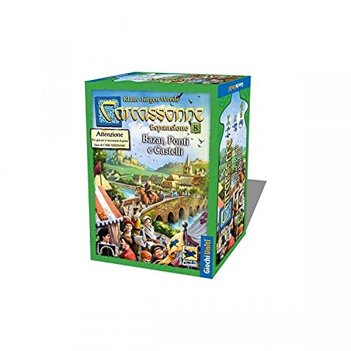Giochi Uniti, Carcassonne: Bazar Ponti e Castelli - Esp 8 - Ed Italiana