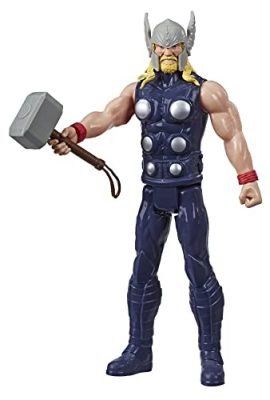 Hasbro Avengers, Marvel Avengers Thor (Action Figure 30 Cm Titan Hero Series Blast Gear), Multicolore, ‎5.1 x 10.2 x 30.5 cm; 280 grammi